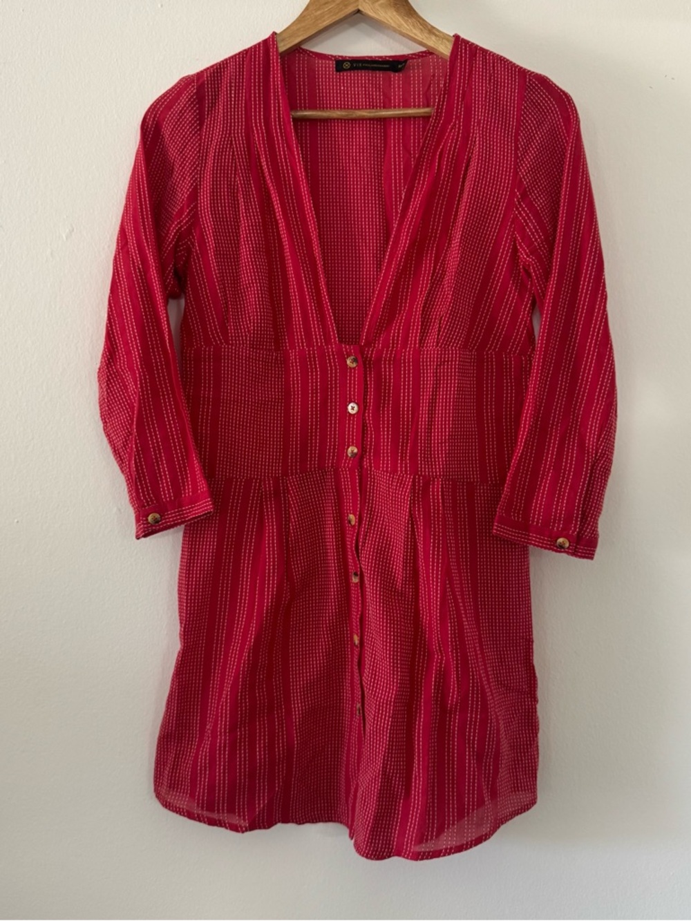 VIX Paulahermanny Swimwear Ana Chemise Red Pepper Eurosummer Old Money Luxury